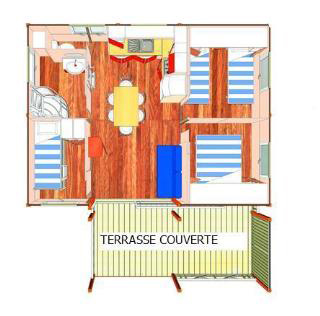 Plan du chalet 3 chambres Plan du chalet 3 chambres